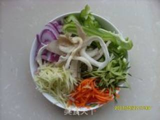 营养美味油泼面片的做法步骤：2