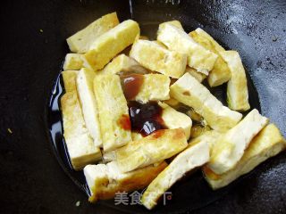 蚝油扒豆腐的做法步骤：5