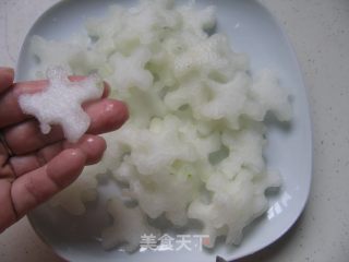 【粤菜】橙汁冬瓜片的做法步骤：3