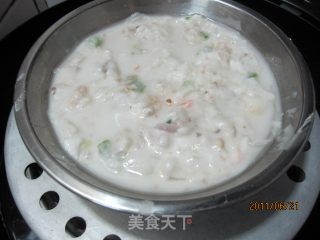 海鲜萝卜糕——给老妈的生日礼物的做法步骤：6