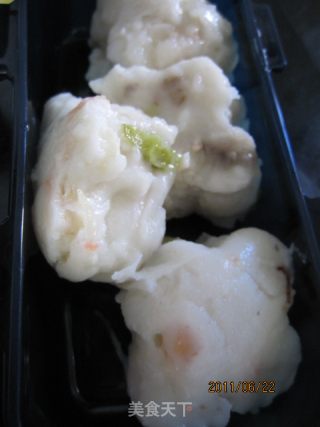 海鲜萝卜糕——给老妈的生日礼物的做法步骤：7