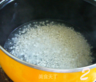一道简单快速又营养的糖水-----鸡蛋西米露（只需3个步骤5分钟就能做好的糖水)的做法步骤：2