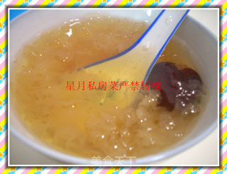 【星月厨房】炎炎夏日自制银耳汤的做法步骤：7
