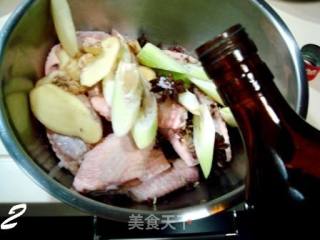 淮盐金牌脆皮翅的做法步骤：2