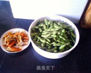 陈皮毛豆的做法步骤：1