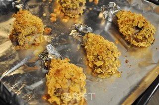 咔嚓脆烤鸡腿的做法步骤：11