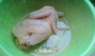 盐焗鸡的做法步骤：2