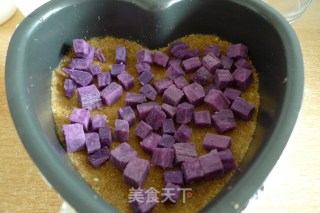 紫薯冻芝士蛋糕的做法步骤：5