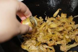 小炒腌花菜的做法步骤：4