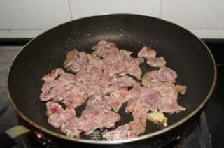 葱爆牛肉的做法步骤：4