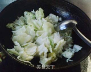 鲜蘑圆白菜的做法步骤：5