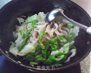 鲜蘑圆白菜的做法步骤：6
