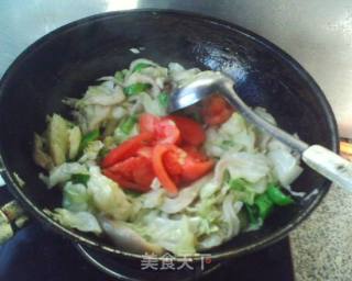 鲜蘑圆白菜的做法步骤：8