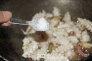 【闽菜】韭菜炒鱿鱼的做法步骤：9