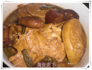 剩菜炖素鸡的做法步骤：7