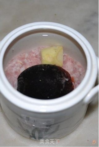 皮蛋肉饼汤的做法步骤：5