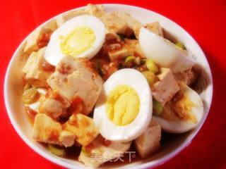【闽菜】--蛋拌豆腐的做法步骤：10