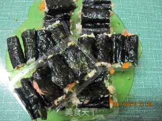 紫菜包饭的做法步骤：10