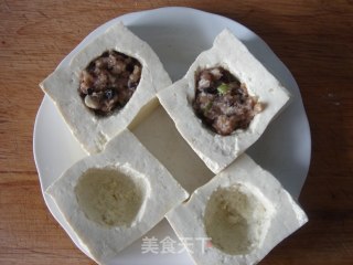 【闽菜】福建酿豆腐（俺是新手）的做法步骤：20