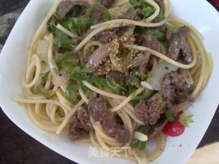 黑椒牛肉意大利面的做法步骤：13