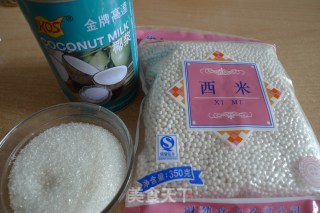 【闽菜】椰汁西米露的做法步骤：1