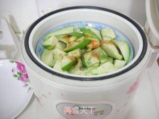 电饭锅-蒸绿茄子的做法步骤：5