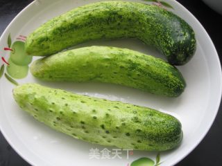 素炒黄瓜丝的做法步骤：1