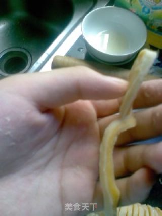 双色肉酱面的做法步骤：7