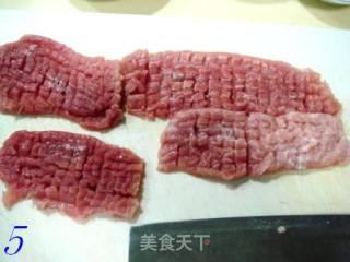闽菜传统焦溜小炒“荔枝肉”的做法步骤：5