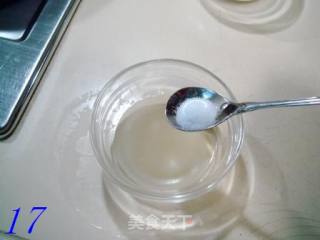 闽菜传统焦溜小炒“荔枝肉”的做法步骤：17