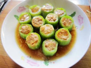 肉末丝瓜盅的做法步骤：6