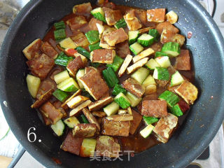 【闽菜】苏宫保鸡丁 （素食，减肥者的最爱）的做法步骤：6