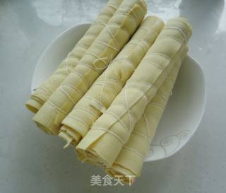 鸡汁豆腐的做法步骤：1