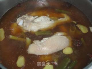 鸡汁豆腐的做法步骤：5