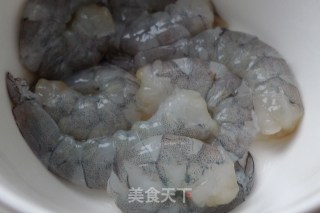 【闽菜】清炒虾仁的做法步骤：1