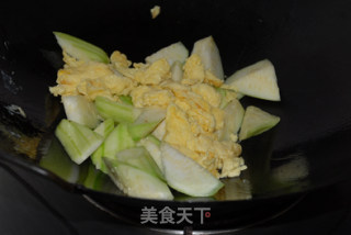 丝瓜炒蛋的做法步骤：6