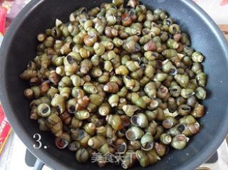 【闽菜】酱爆螺狮（最美味的下酒菜）的做法步骤：3