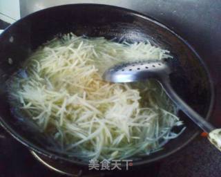 醋烹三丝的做法步骤：6