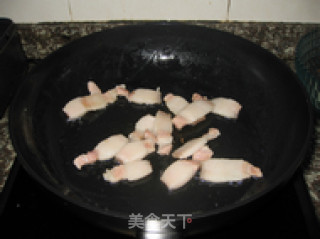 猪肉炒藕片的做法步骤：7
