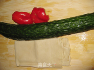 爽口腐皮的做法步骤：1