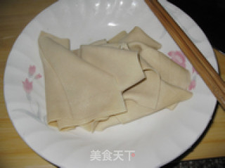 爽口腐皮的做法步骤：4
