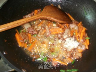 【闽菜】：炒湖头米粉（泉州地方特色菜）的做法步骤：8