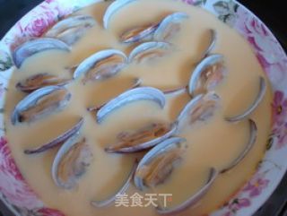人见人爱—鲜掉眉毛滴蛤蜊蒸蛋的做法步骤：5