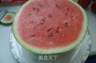 【闽菜】西瓜盅的做法步骤：1