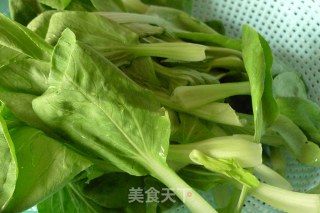 【闽菜】香菇青菜的做法步骤：1