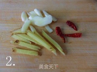 爆炒鸡尖的做法步骤：2