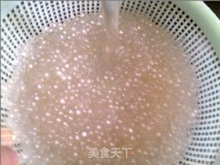 什锦西米捞的做法步骤：2