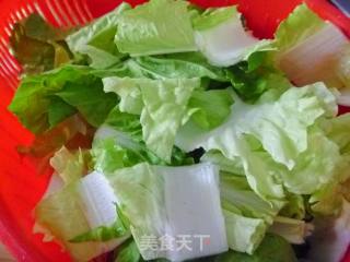【闽菜】清汤白菜的做法步骤：2