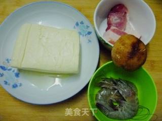 【闽菜】酿豆腐的做法步骤：1