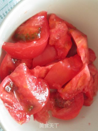 【生命因你而精彩】油豆腐柿子面的做法步骤：3